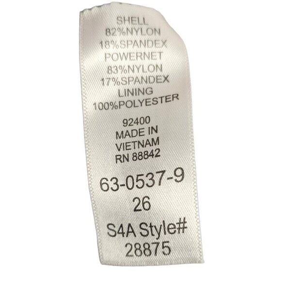 Swimsuits For All Womens Plus Size 26 Tropical One Piece Swimdress NWT - Picture 6 of 6